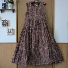 【美品】niko and…　エスニック花柄ワンピース