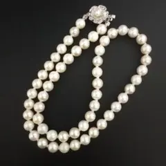 本真珠 ☆ ジュエリーマキ ネックレス 5.0-5.7mm アコヤパール 美品