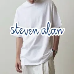 ★極美品 スティーブンアラン 春夏 日本製 ホワイト Tシャツ