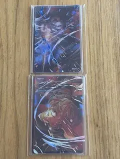 我妻善逸、獪岳　クリアカードセット