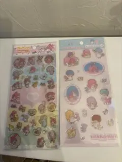 キキララ マイメロディ ぷっくりシール キラぷくシール