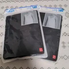 AIRism タンクトップ　2着セット　140センチ　ブラック
