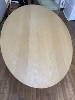 【4000円値下げ‼️】関家具　ダイニングテーブル　楕円形