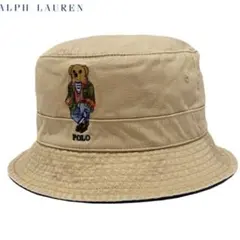 ポロラルフローレン ベアー POLO 帽子 バケットハット 刺繍ブランド 新品