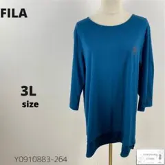 FILA フィラ ナイトウェア チュニック 大きいサイズ 3L ゆったり 部屋着