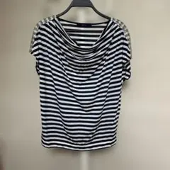 MACPHEE ストライプ 半袖　Tシャツ　トップスのサムネイル