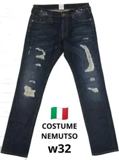 COSTUME NEMUTSO☆スリムフィットテーパードジーンズ☆W32