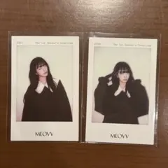 MEOVV ポップアップ 特典トレカ SOOIN スイン　2枚セット 2026年最新】SOOINの人気アイテム - メルカリ