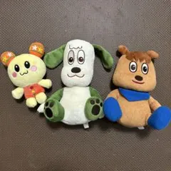 ワンワン うーたん ジャンジャン 3セット ぬいぐるみ いないいないばあ