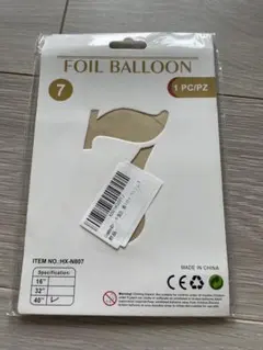 半額⭐️数字風船ナンバー バルーン 大きい 40インチ 文字風船 アルミバルーン