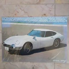 新品箱入 トヨタ2000GT パネル時計 昭和レトロ スポーツカー