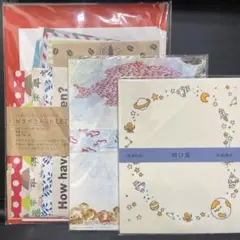 文房具　レターセット　未開封　3種類　別売り可能