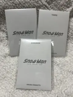 Snow Man 1st POP UP 岩本照 フォトカードパック3種セットのサムネイル