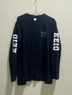 KEIO 長袖Tシャツ 黒
