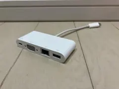 エレコム USB Type-C マルチ変換アダプター DST-C03WH