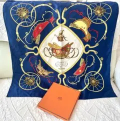 ❤お得なお品❤クリーニング済 エルメス カレ90 スカーフ エアコン対策