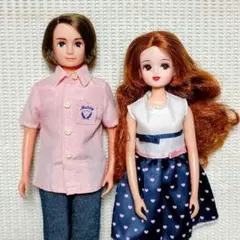リカちゃんのパパとママ　きれいなママ　やさしいパパ