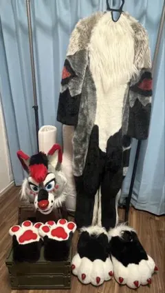 ケモノ 着ぐるみ fursuit コスプレ フルスーツ ファースーツ - メルカリ