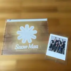 Snow Man カレンダー 2026 特典 クリアポーチ　ポラロイド写真セット