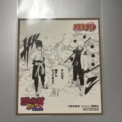 ジャンプフェア in アニメイト2025 オリジナルミニ色紙 NARUTO