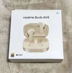 realme Buds Air8 ワイヤレスイヤホン ゴールド