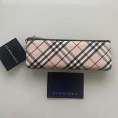 BURBERRY 新チェックシリーズ ペンポーチ（S）