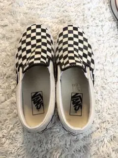 VANS チェッカーボード スリッポン24cm