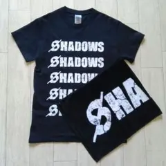 【値下げOK】FACT Tシャツ 2点セット XXL SHADOWS 2点セット SHADOWS Tシャツ タオル バンドT FACT 黒 レア - メルカリ