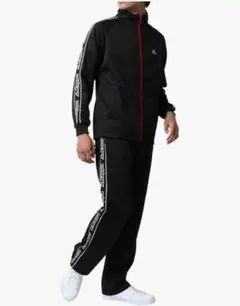 kappa ジャージ上下セット ブラック