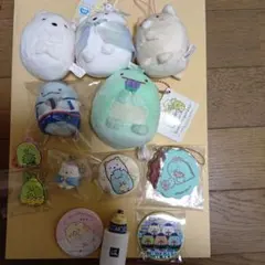 すみっコぐらし　はま寿司　とかげ　てのりぬいぐるみなど