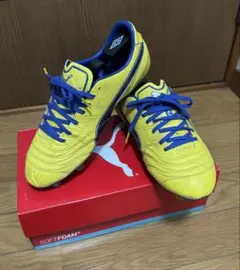 【未使用】希少！PUMA パラメヒコ ライト SG MIX 28cm PUMA プーマ パラメヒコライト KS GCi(ホワイト×レッド) 102390