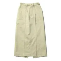 AURALEE ロングスカート　ライトグリーン　サイズ1