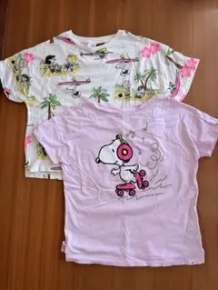 SNOOPYキッズ160センチＴシャツ２枚組‼️