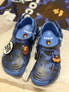 A BATHING APE x Crocs Powder Blue size27 | Mercari
