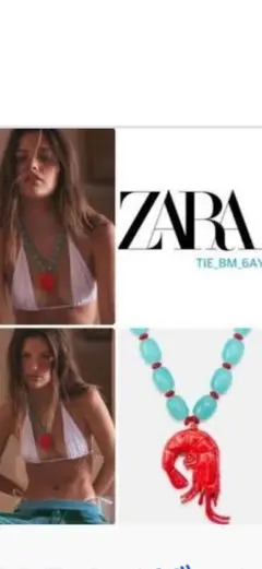 ZARA ロングネックレスのサムネイル