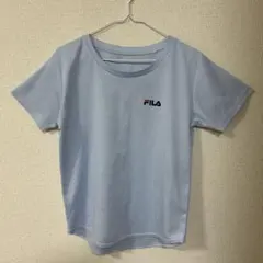 FILA ライトブルー スポーツシャツ
