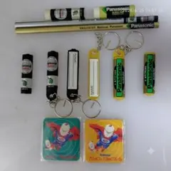 【非売品・当時物】ナショナル パナソニック 電池キーホルダー＆パルックマグネットのサムネイル