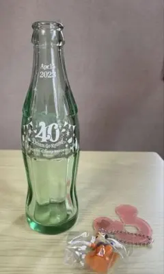 ディズニーランド　40周年記念　コカコーラ　空き瓶　瓶