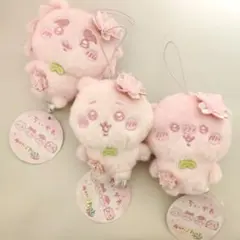 ちいかわ　 ぬいぱれっと　さくらいろ　マスコット　ぬいぐるみ　プライズ