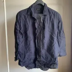 Blue Work 長袖シャツ ネイビーのサムネイル