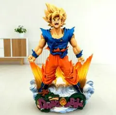 ドラゴンボール 孫悟空 親子 かめはめ波 ガレージキット フィギュア