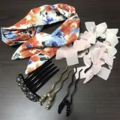 ヘアアクセサリー　お得☆5点セット