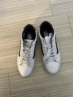 Vans スニーカー ホワイト/ネイビー/レッド