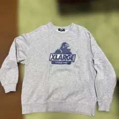 XLARGE グレー トレーナー サイズ130