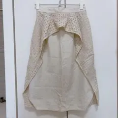 KBF ベージュ ロングスカート