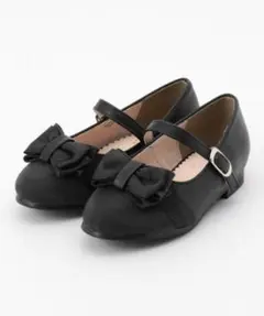 新品￥10890組曲クミキョク20cmフォーマルパンプス子供用女の子ブラック黒靴