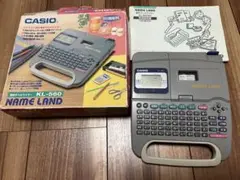 カシオ　ネームランド　KL-560 本体　カートリッジ1個付き　動作確認済み