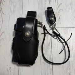 2点セット 警察 ホルスター 本革製 ニューナンブ サクラ 銃 分割型
