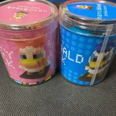 ディズニー ドナルド デイジー ナノブロック