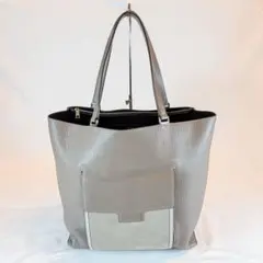 FURLA MAN ENEA レザートートバッグ A4可 大容量 グレージュのサムネイル